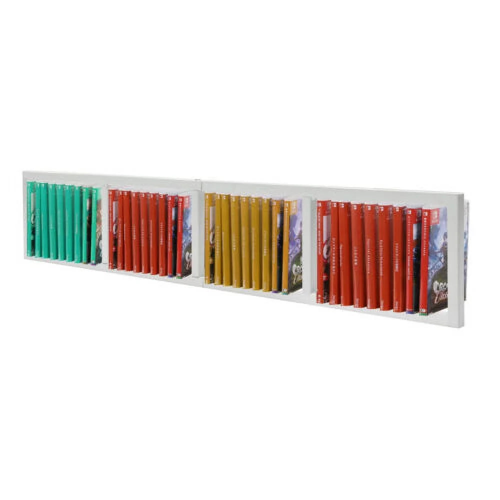 3 CD Disk Case Media Storage Shelf O80650