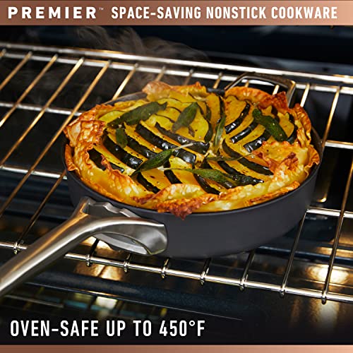 Premier Hard-Anodized Nonstick Cookware Set X214