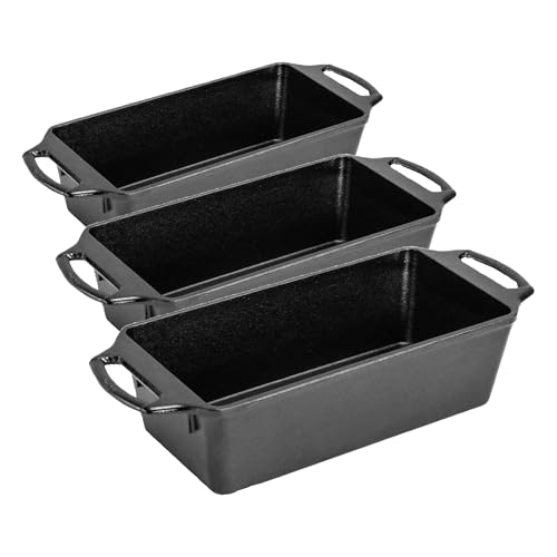 10 Inch Pre-Seasoned Cast Iron Loaf Pan F2028