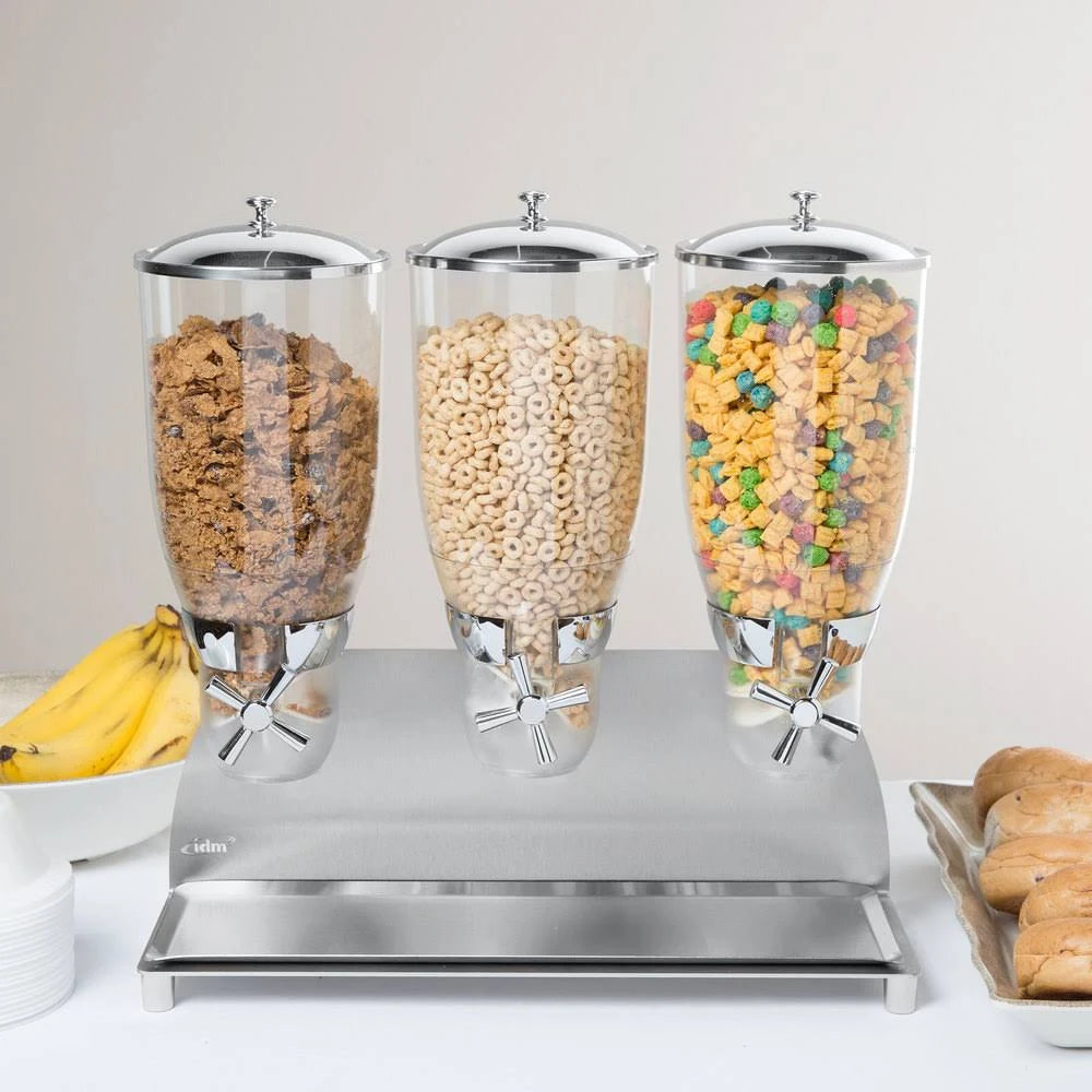3 Cylinder Stainless Steel Cereal Dispenser X9799