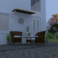 Retractable Awning 98.4"x59.1" Anthracite N75846