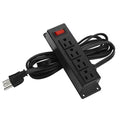 4 Outlet Mountable Power Strip with 6.56ft Cord F6135
