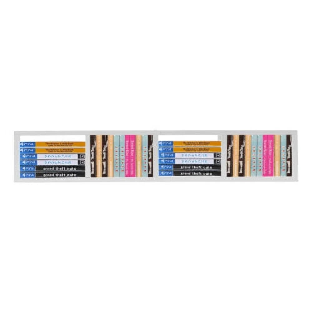 3 CD Disk Case Media Storage Shelf O80650