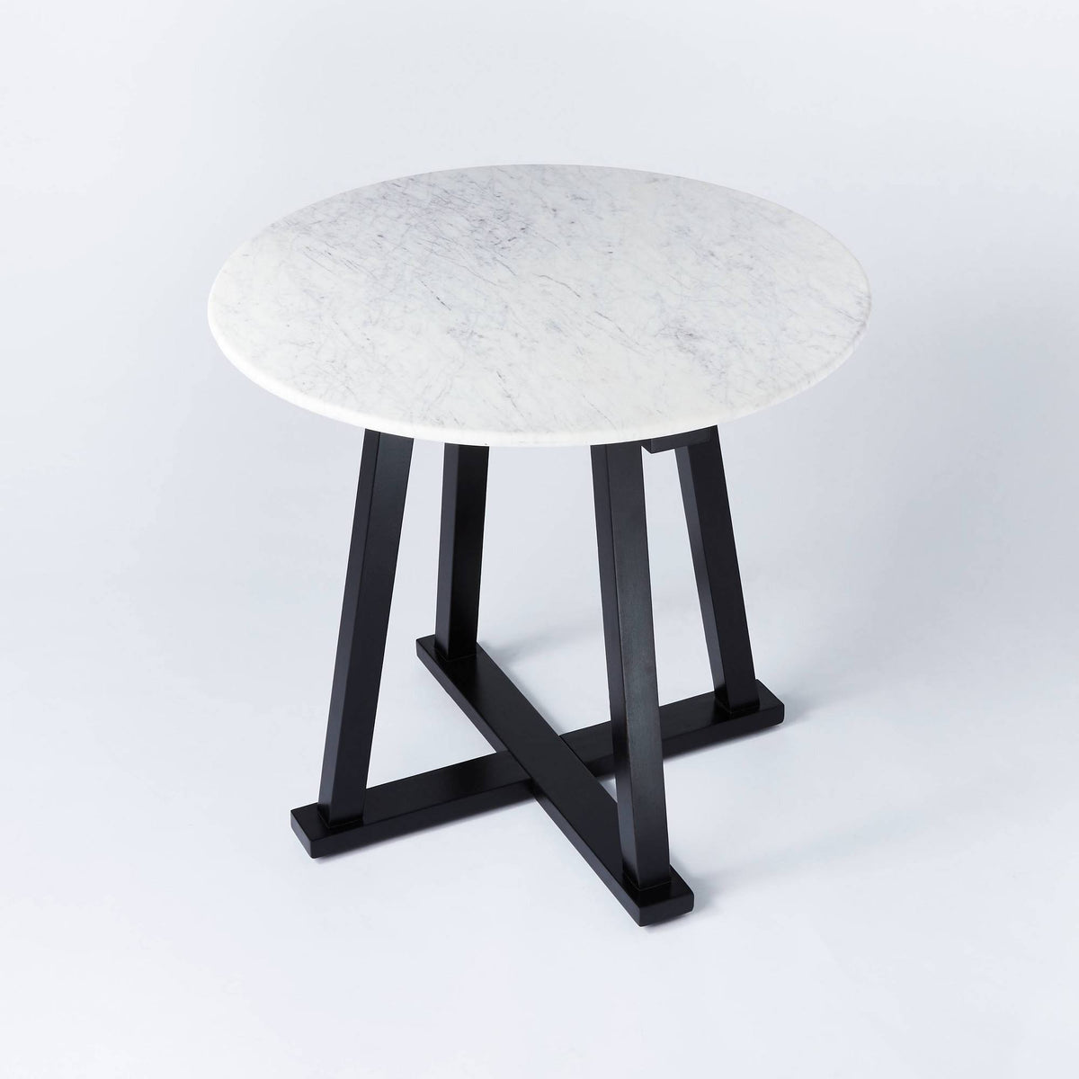 White Marble Accent Table M772