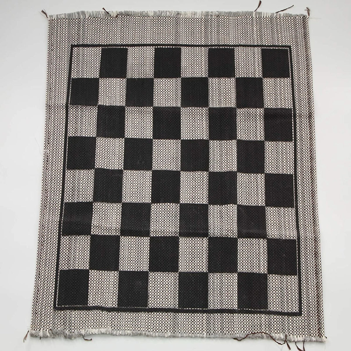 Jumbo Checkers Rug Game U905855