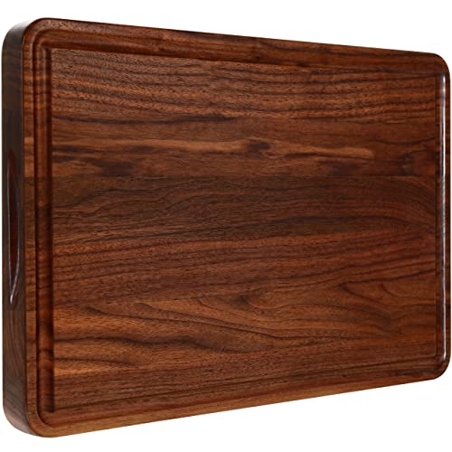 Extra Large Walnut Wood End Grain Cutting Board 24x18x2 In Q8105