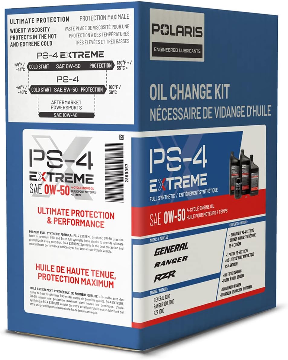 2.5 Quarts Full Synthetic Oil Change Kit with Oil Filter and Washer L62200
