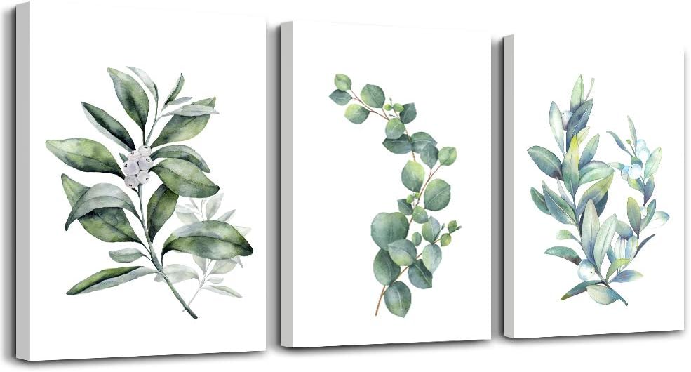 3 Piece Framed Canvas Wall Art Abstract Mountain Landscape Painting S207