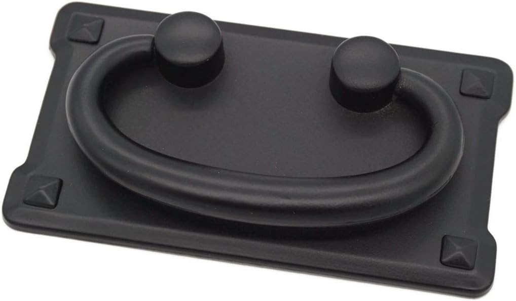 Flat Black Large Cabinet Pulls T33240