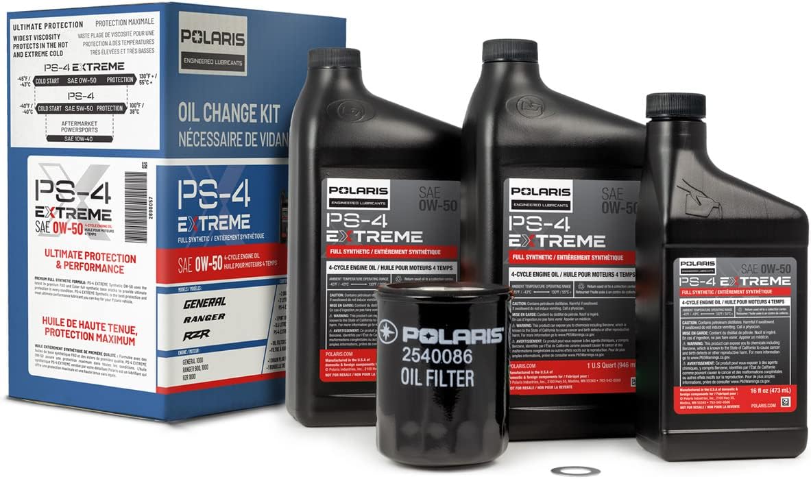 2.5 Quarts Full Synthetic Oil Change Kit with Oil Filter and Washer L62200