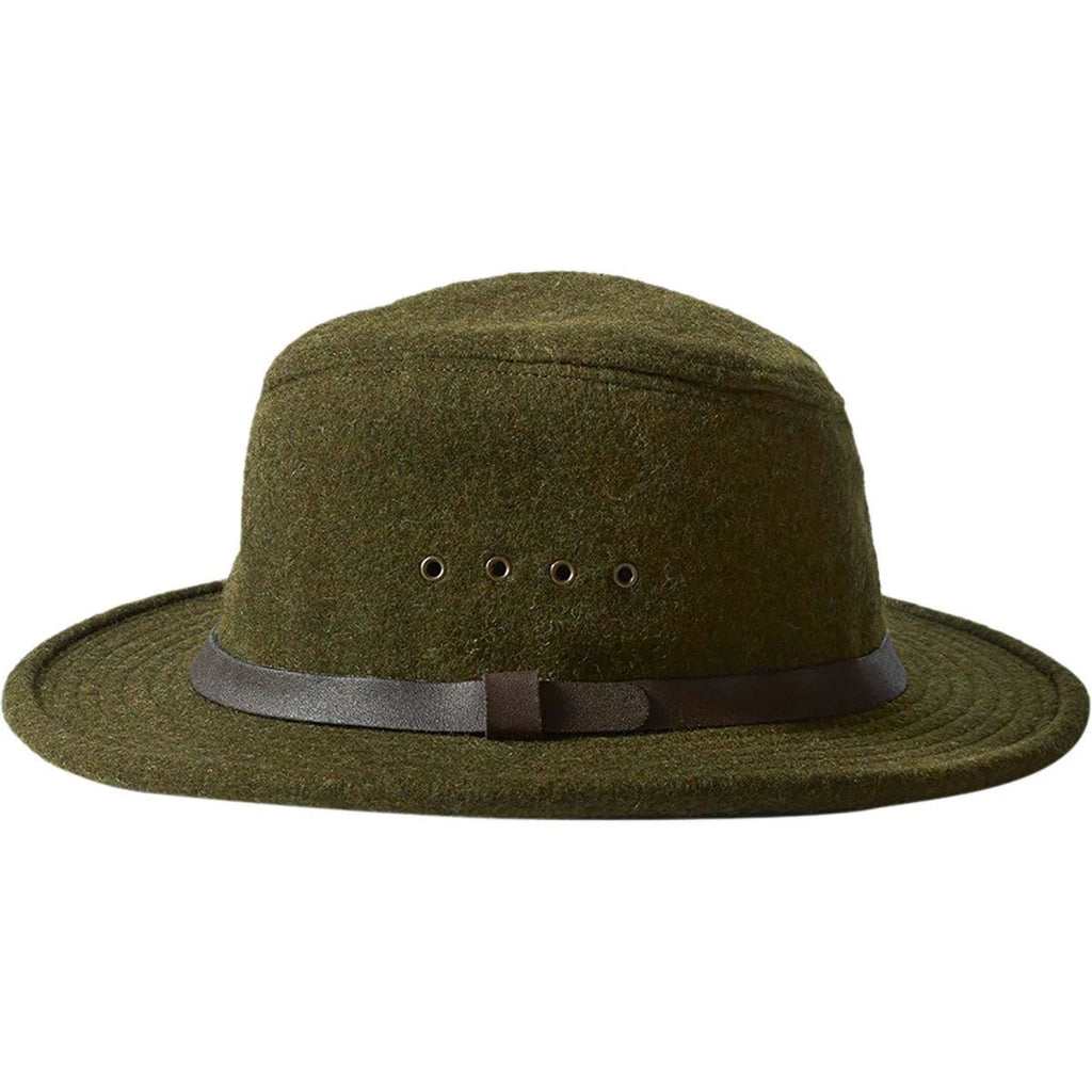Wool Packer Hat Forest Green O535