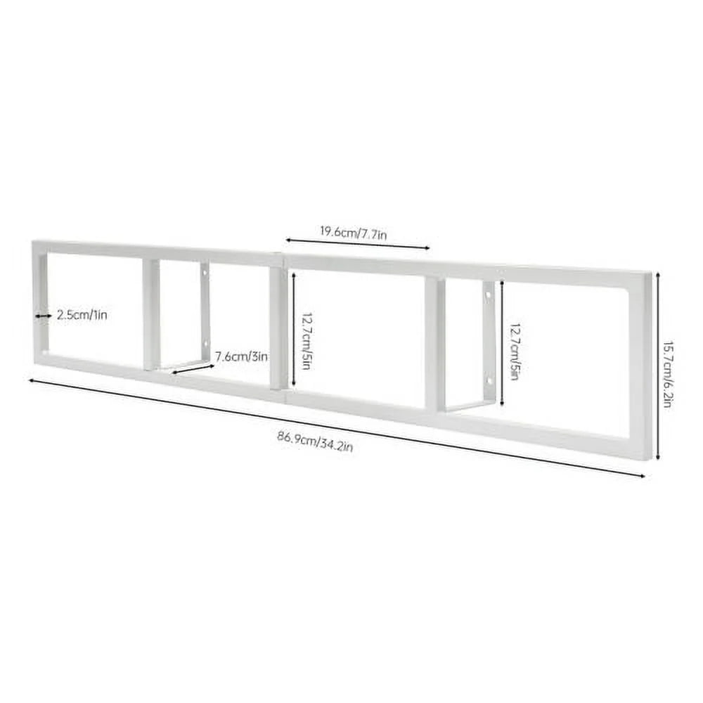 3 CD Disk Case Media Storage Shelf O80650