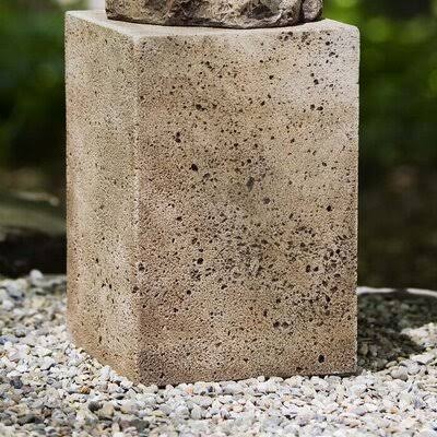 English Moss Art Pedestal W874284