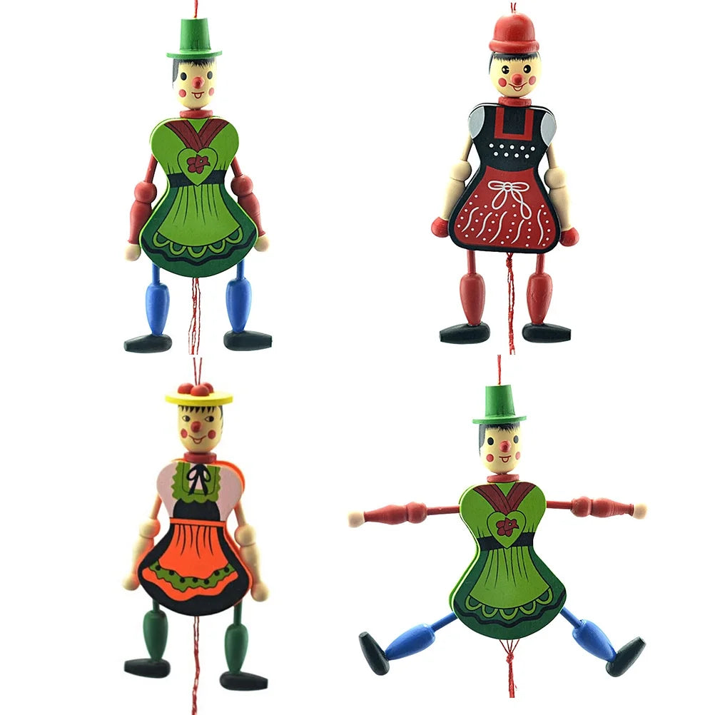 Wood Marionette Puppet Doll with Strings R905