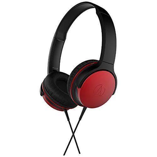Metallic Red Portable Headphones L46829